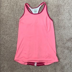 Pink Nike top